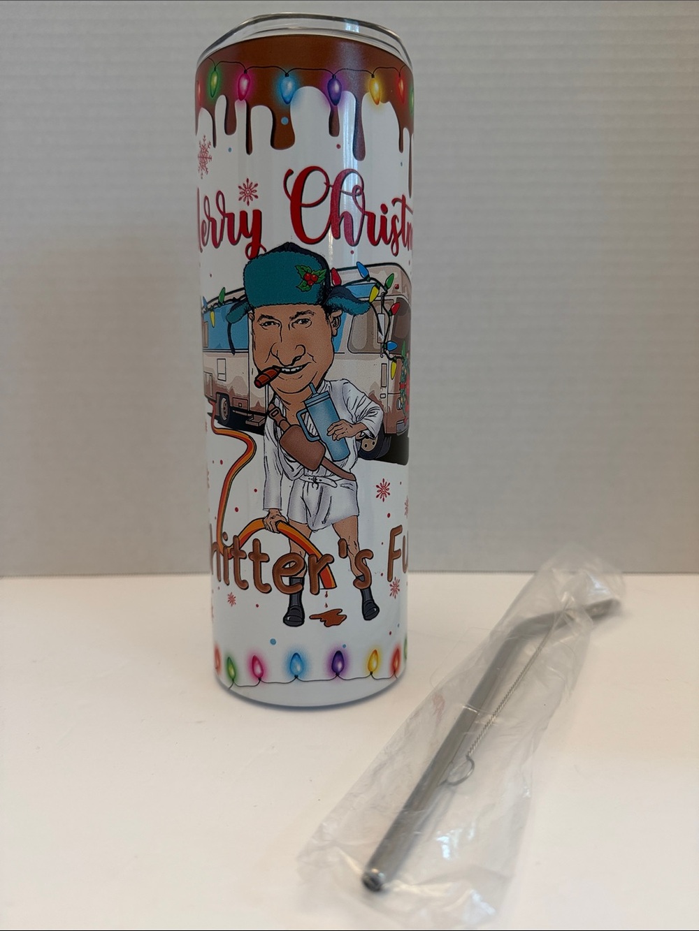Christmas Vacation Custom Travel Tumbler